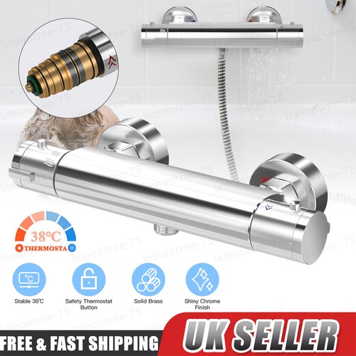 Thermostatic bathroom bar - thermostatic,