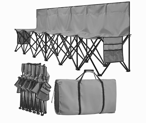 Folding portable camping bench - portable,