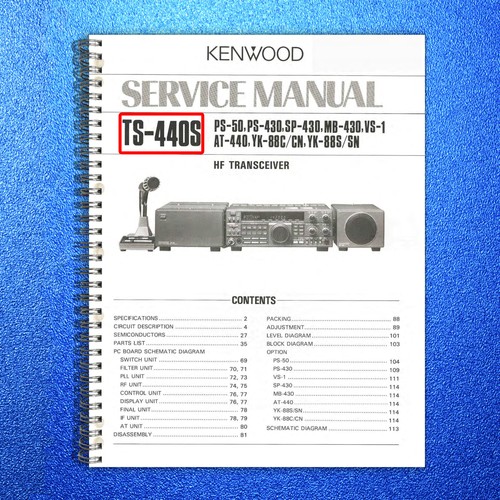 Kenwood 440s transceiver - kenwood, hf