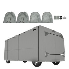 Storage Anti-UV Waterproof For Class A Motorhome Trailer Camper 20'-43' RV Cover