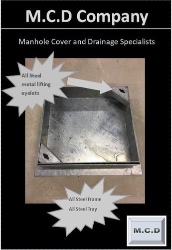 Recessed manhole cover all - cover,