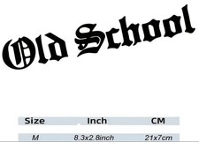 BLACK OLD SCHOOL WATERPROOF