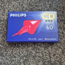 1x PHILIPS CD one 60 Cassette