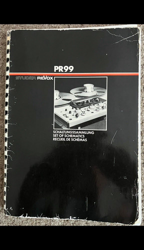 Revox pr99 schematic - revox, diagrams
