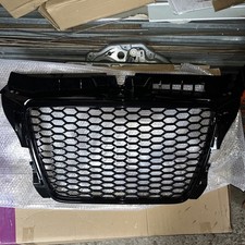 Audi A3 8p 2009-2012 Main Honeycomb Grill Body Styling Front Bumper Grille