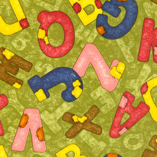 Fabri quilt abc pals - quilt,