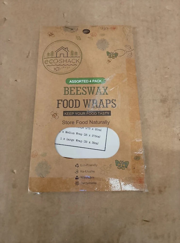 Beeswax food wraps pack - beeswax,