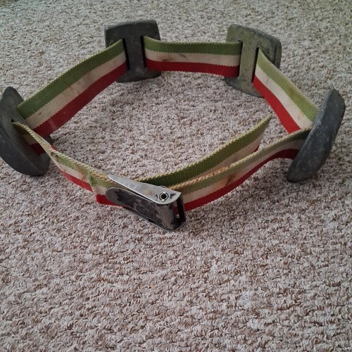 Vintage retro diving belt