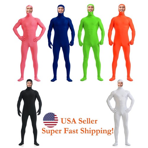 Full body zentai suit men - full,