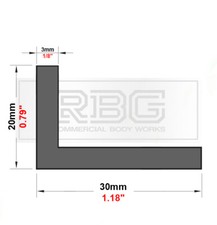 ALUMINIUM ANGLE Equal & Unequal Angles All Sizes & Thickness Free UK Delivery