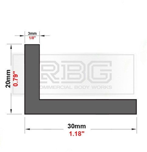 Aluminium angle equal - aluminium, &