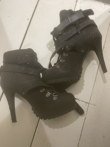 Ash black boots size - ash,