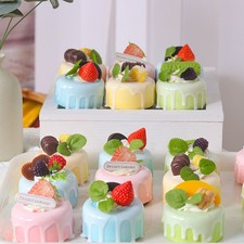 6 Pcs Decorated Faux Cake for