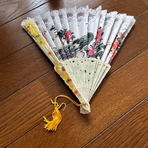 Folding fan traditional - folding, fan,