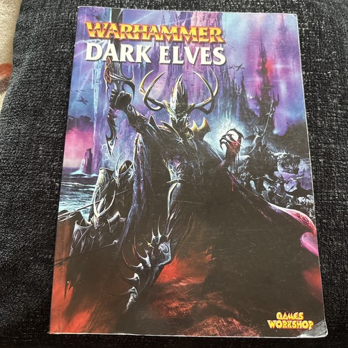 Warhammer book dark elves - dark,