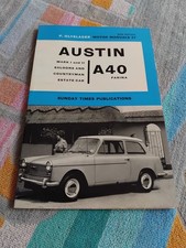 Austin A40 Farina 1958-1967 Olyslager Workshop Manual MK I II Countryman Estate