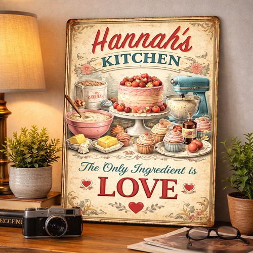 Personalised kitchen metal - kitchen,