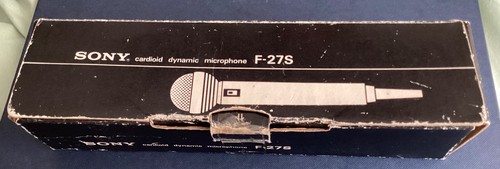 Vintage sony cardioid dynamic - vintage,