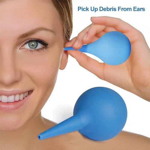 Ear wax removal syringe bulb - wax,