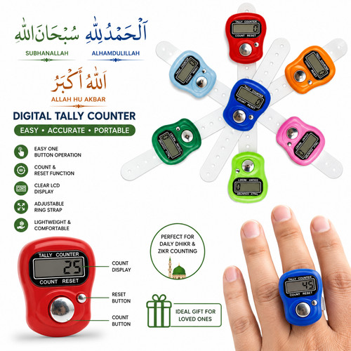 10x ring tally counter finger - tally,