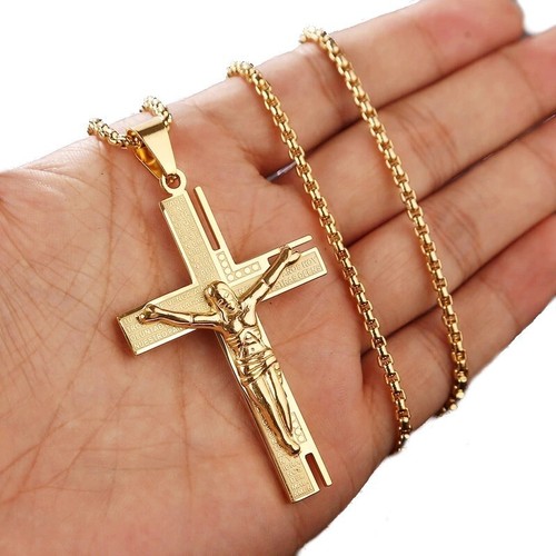 Jesus christ cross necklace - jesus,
