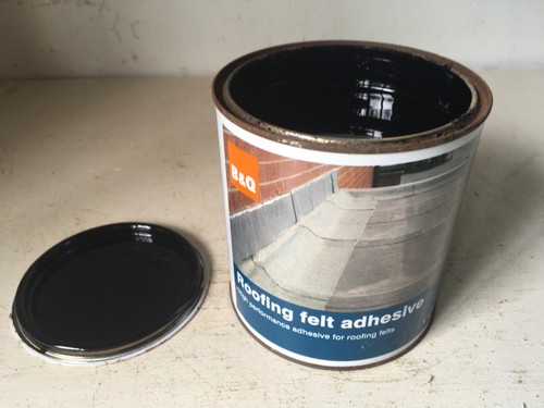 Roofing felt adhesive - roofing,