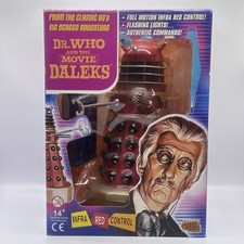 WORKING Doctor Who Product Enterprise Red Movie Dalek Dr Who Peter Cushing Dalek