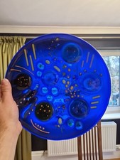 Unusual Vintage Blue Fused