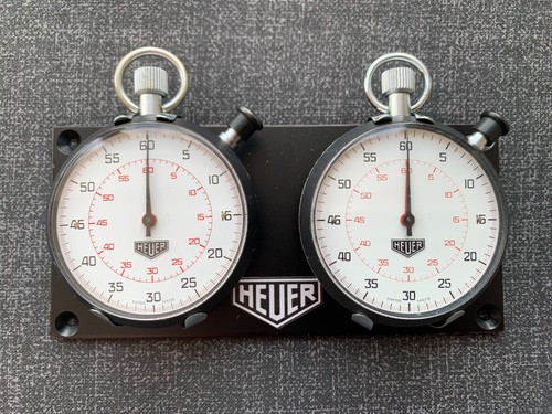 Heuer 62mm stopwatch - heuer,