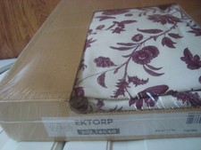 IKEA EKTORP Loveseat Cover Floral 2-seat Sofa Slipcover HOVBY LILAC NEW NIB NOS