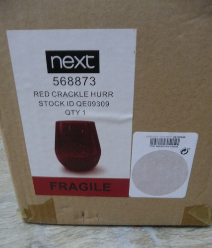 Next red crackle - red,