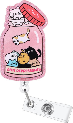 Cute cat nurse badge - cute,