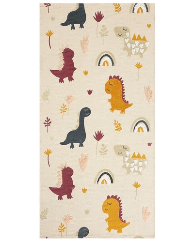 Cotton kids rug dinosaurs - rug,