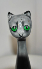 Cat Long necked Vase- Scoop