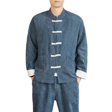 Men Corduroy Jacket Chinese