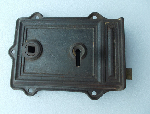 Door rim lock - latch, locks
