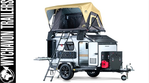 Off road expedition trailer - road,