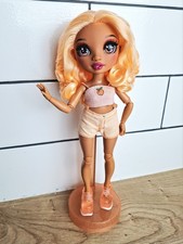 RAINBOW HIGH Georgia Bloom rebodied 11" articulated Fashion Doll with stand