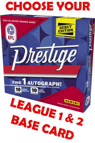 Panini prestige efl 2025 - panini,