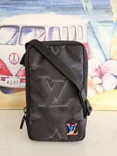 Louis Vuitton Double Phone Pouch Crossbody Bag Limited Edition 2054 Monogram
