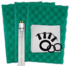 Green Genie Lotus Aquateck Pond Filter Maintenance Service Kits UV Bulbs Foams