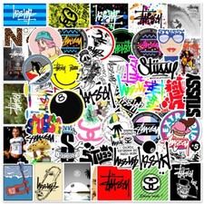 UK 50 Best Random Cool Sticker Pack Decal Vinyl Guitar Luggage Skateboard Laptop