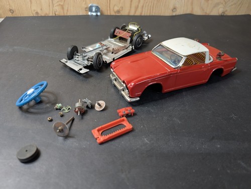 Bandai japan tin triumph tr4 - japan,