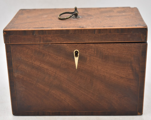 Antique georgian mahogany tea - antique,