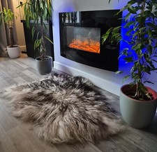 Curly Icelandic Sheepskin Rug