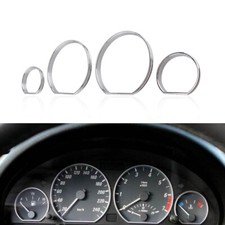 Chrome Gauge Dash Dial Rings