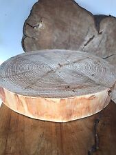 18" (46cm) Rustic log slice