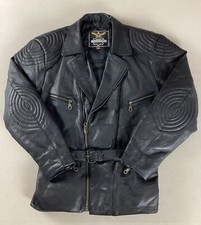 Vintage Leather Biker Jacket