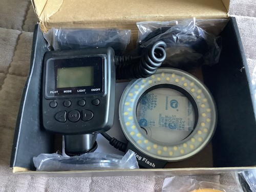 Led macro ring flash - led,