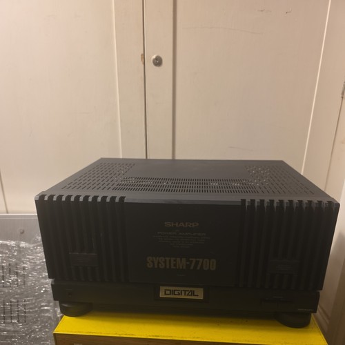 Sharp system 7700 - sharp, system-7700